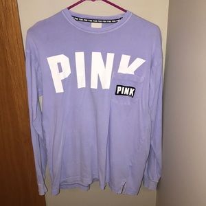 light purple PINK long sleeve
